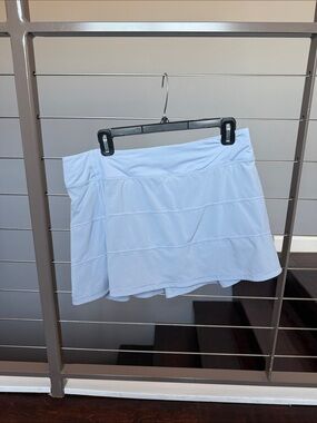 lululemon athletica Light Blue/lavender Pacesetter Athletic Skirt